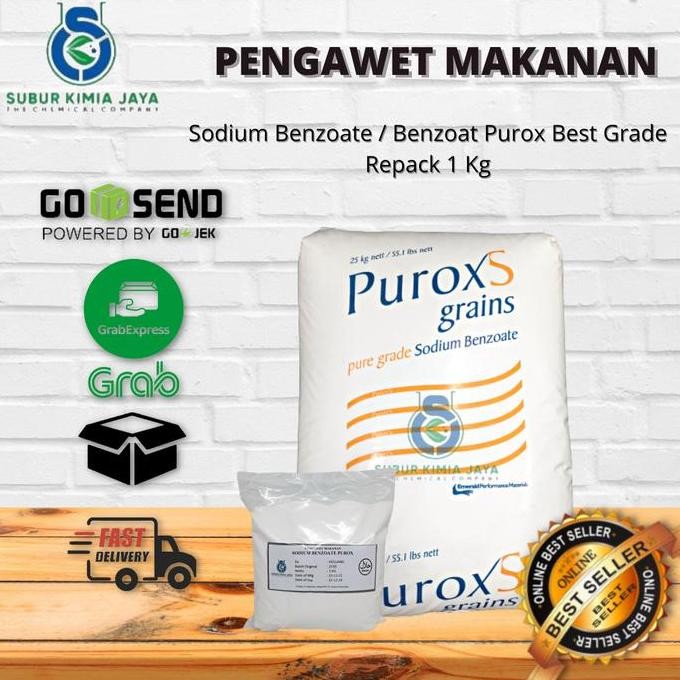 

Sodium Benzoate pure Purox S grains ex Holland 1KG