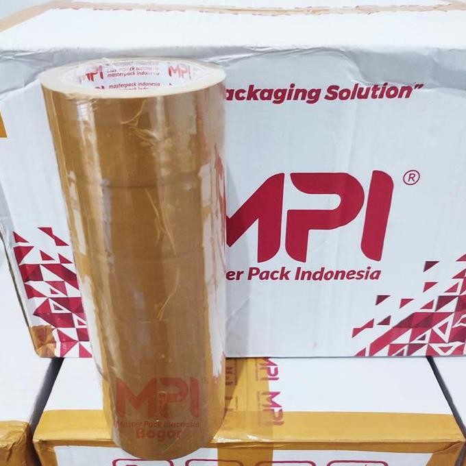 

Produk Terbaru 6 Pcs Lakban Coklat Uk 45 Mm X 80 Yard / Lakban Packing