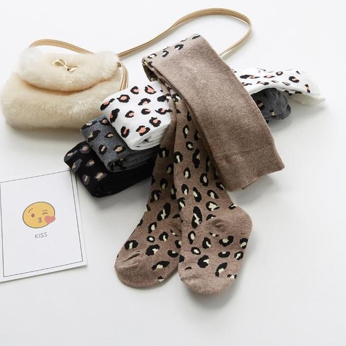 Tersedia celana pantyhouse legging stocking tebal motif MACAN anak perempuan