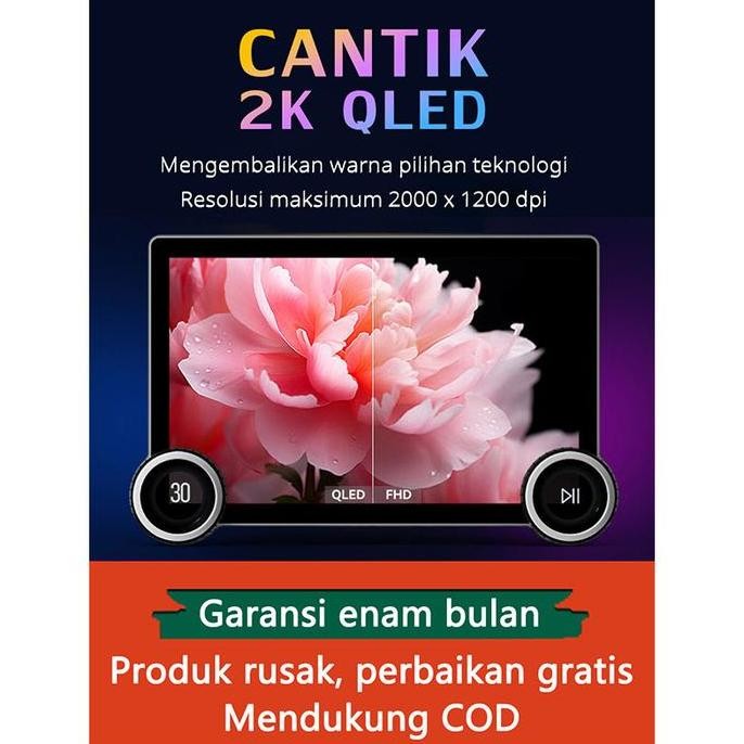 ready  4G+64G IPS Screen Head Unit android 7/9/10/11.8 Inch Car Android 13 Navigasi Untuk TOYOTA Dai