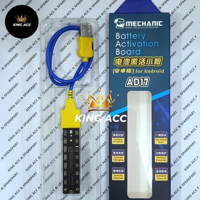 TOOLS KABEL TEMBAK BATERAI FOR ANDROID MECHANIC AD17 ACTIVATION PLATE murah