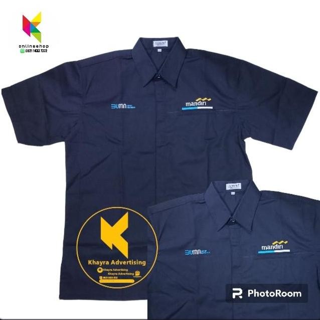 Tersedia Kemeja bumn mandiri seragam bumn mandiri baju bumn mandiri