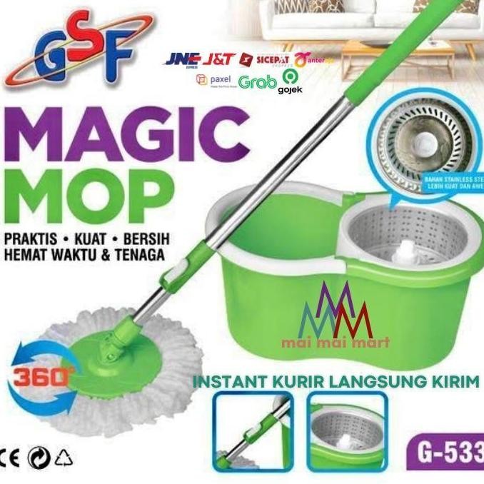 Gsf Magic Mop / Spin Mop G-433 Best