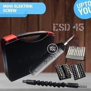 Rechargeable Mini Elektrik Screwdriver - Obeng Mini Elektrik murah
