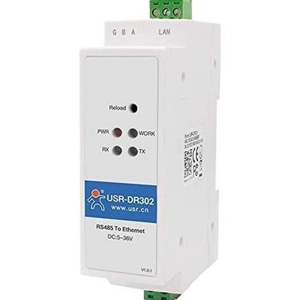 ready DIN RAIL RS485 to Ethernet converter ModBus Gateway USR-DR302