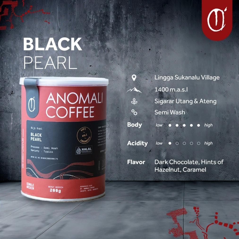 

Anomali Coffee Biji Kopi Black Pearl 200 gram