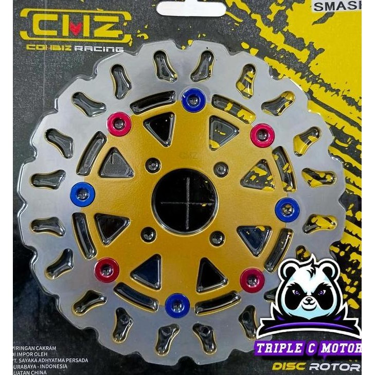 Promo DISC BRAKE PIRINGAN CAKRAM SUZUKI SMASH SHOGUN 125 220 MM VARIASI CMZ COD
