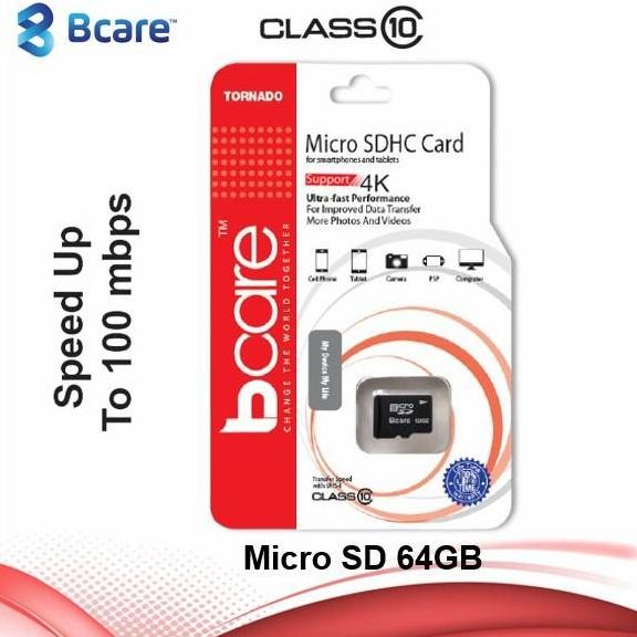 Bcare Micro Sd 64Gb New Stok