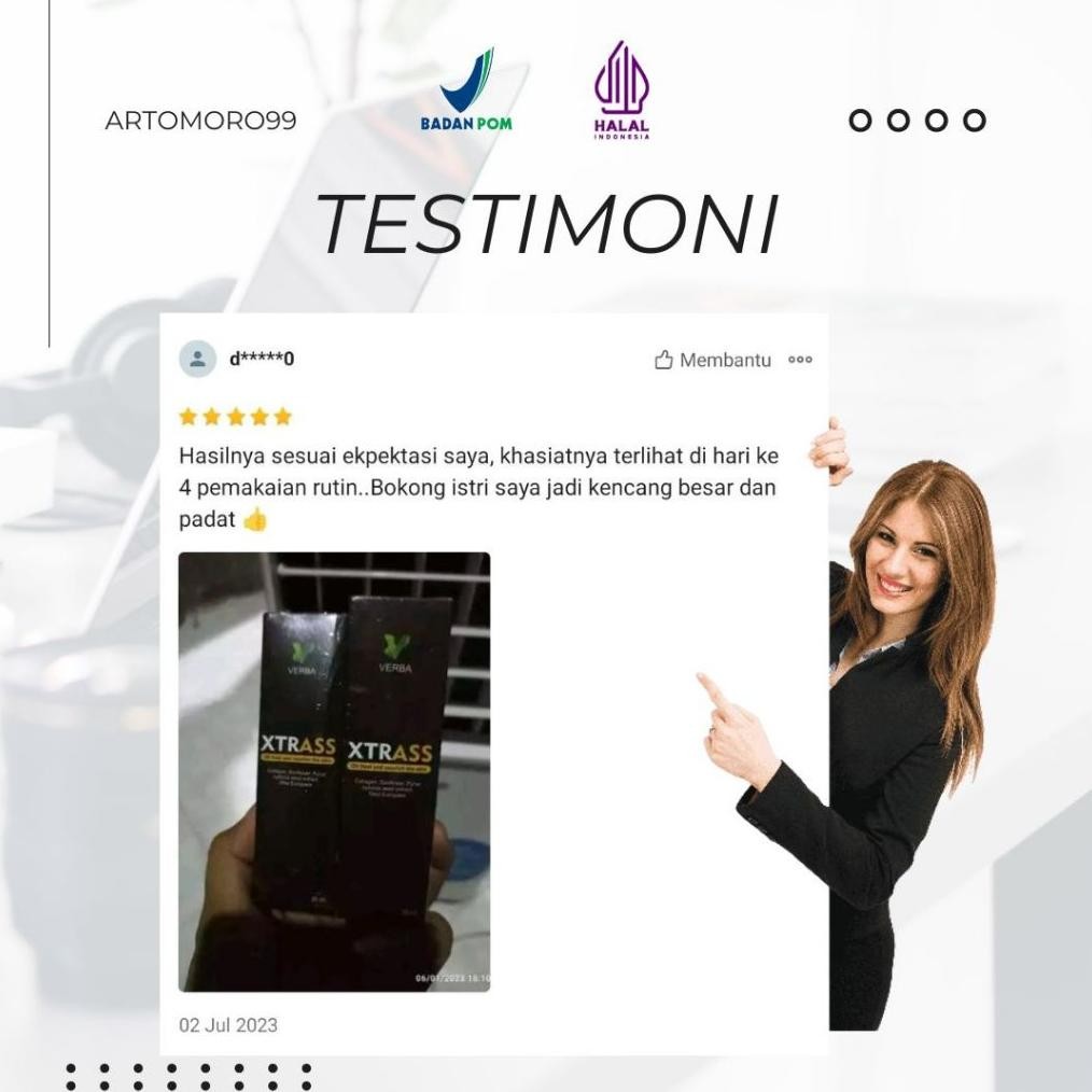 Xtrass Oil Pembesar Bokong Termurah