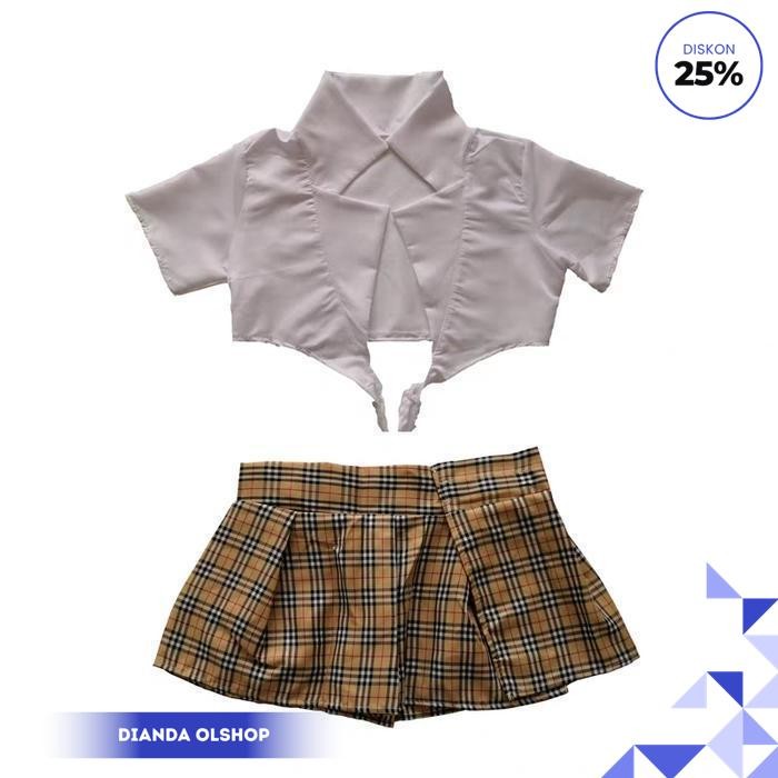 LINGERIE SEXY SCHOOL JAPAN STUDENT COSPLAY UNIFORM COSTUME PIYAMA A216 TERLARIS