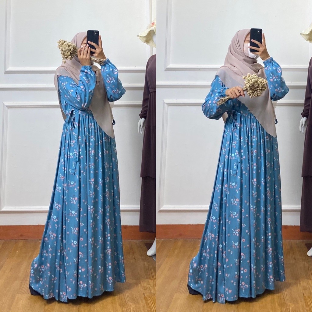 AYANA DRESS | GAMIS IBU ANAK | DASTER | GAMIS RAYON by Aishwa.clo
