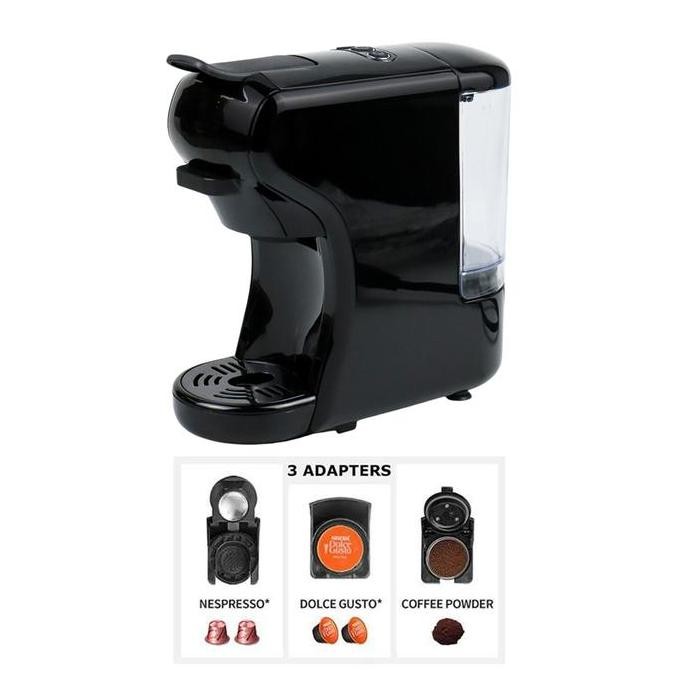 TERLARIS - Mesin Kopi Kapsul Hibrew Espresso 3 in 1 Nespresso Dolce Gusto Coffee