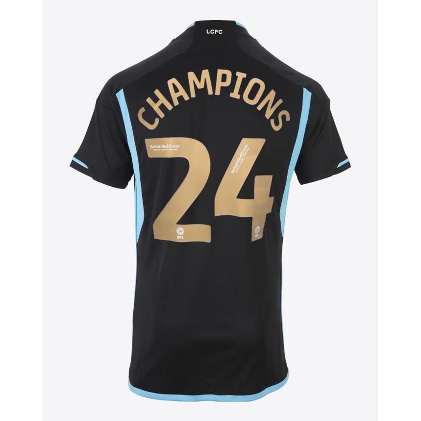 ORIGINAL Leicester City 23/24 Champions Edition Away Printed Jersey