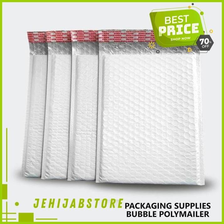 

AMPLOP BUBBLE WRAP PLASTIK SEGEL PADDED ENVELOPE POLY MAILER PACKAGING DISKON !!!