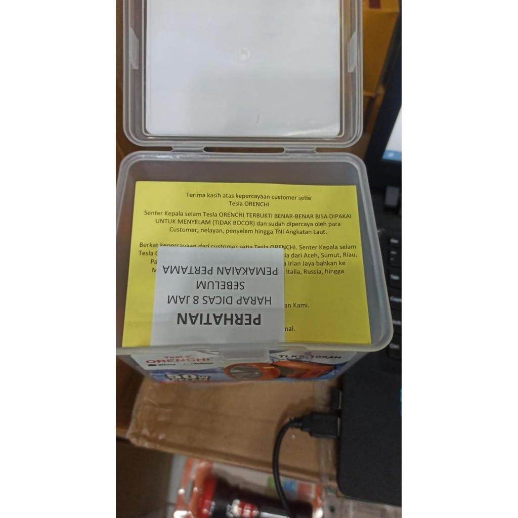 Senter Selam Kepala 50 Watt Tesla Orenchi