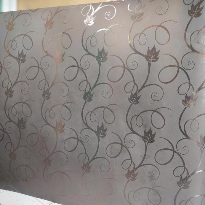 fresh Fiber pagar plastik penutup pagar motif Daun Eco murah