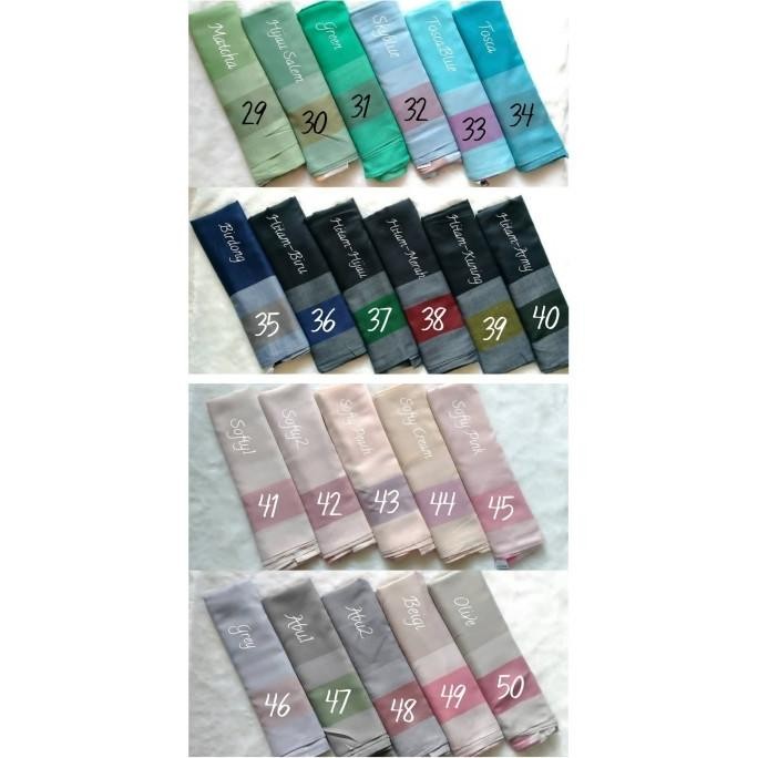 (Expert) Hijab Jilbab Kerudung Segiempat Umama Noor syar'i (Jumbo) uk 140x140