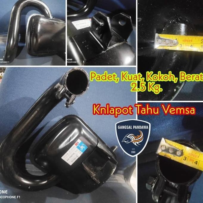 Knalpot Vespa PX Super Excel PXe Vemsa