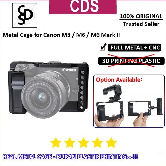 TERBARU - No Brand Cage Rig 2130 for Canon EOS M3 - M6 & M6II