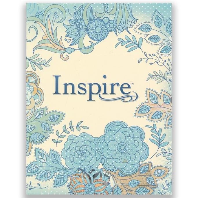 new NLT Inspire Bible: The Bible for Coloring & Creative Journaling--SC