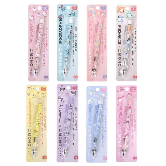 

TERBARU - Tombow Mono Graph Sanrio 2024 Version Mechanical Pencil 0.5mm Pensil Mekanik Limited Edition