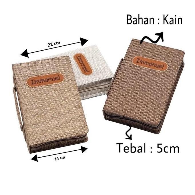 

new Sampul Tas Alkitab + Sampul Kidung Jemaat Sedang Buku Rohani- Immanuel