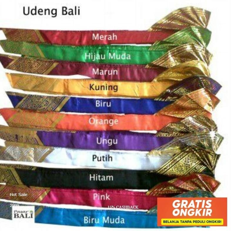 Udeng Bali Setengah Jadi / Udeng Bali Ikat