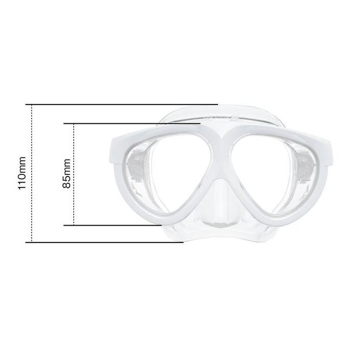 Diving Mask Gull Mantis 5 Rubber Saxe