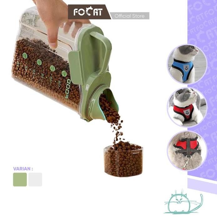 

Terlaris Focat Storage Jar E68 Kontainer Tempat Penyimpanan Makanan Hewan