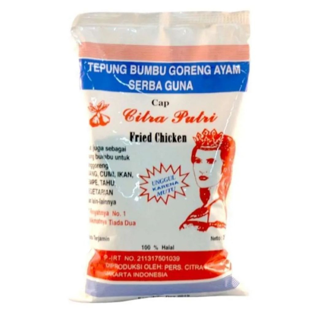 

TEPUNG CITRA PUTRI 250 GRAM