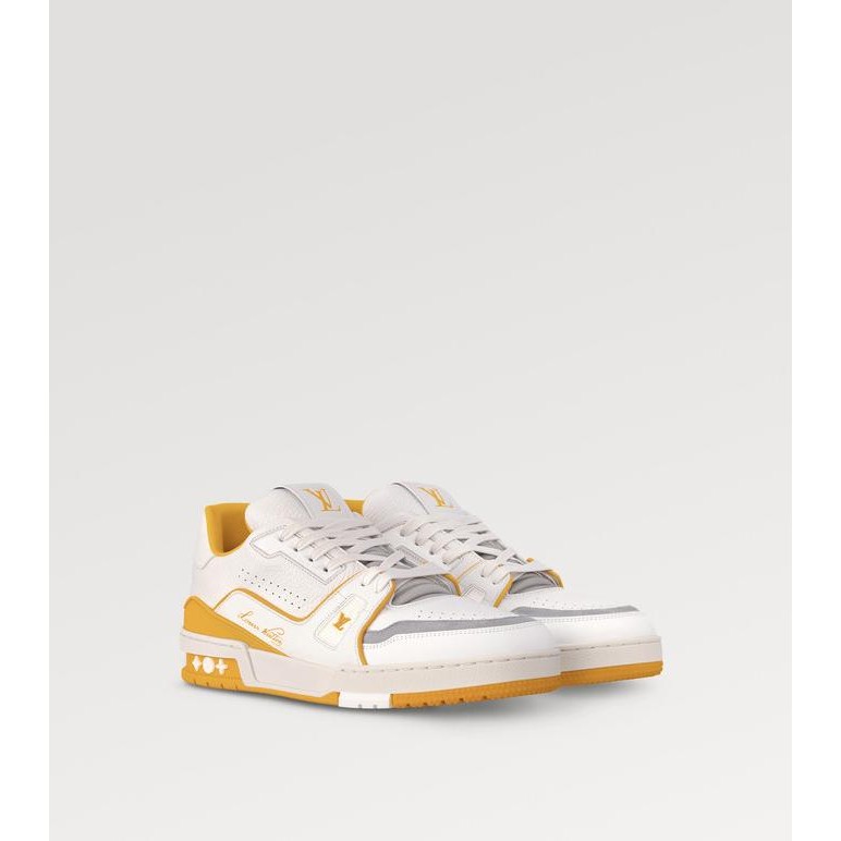 LOUIS VUITTON - LV Trainer Sneaker - Yellow Original Product