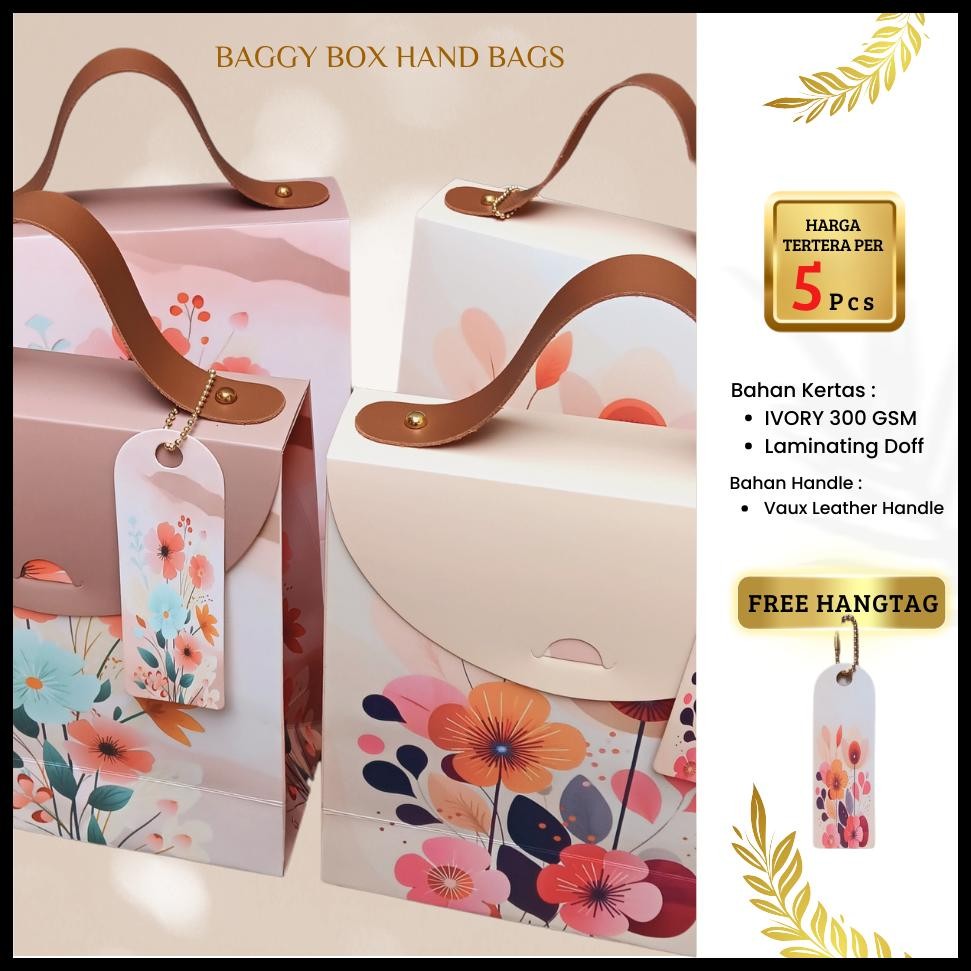 

BAGGY BOX ( 5 PCS ) 18,5X9X22CM BOX BABY SHOWER / BOX BIRTHDAY BABY / BOX WEDDING