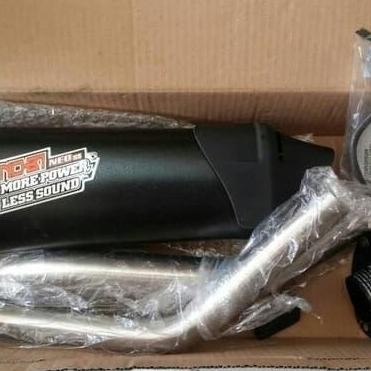 Knalpot NOBI / NOB1 NEO 3BOLD Motor Sport lengkap
