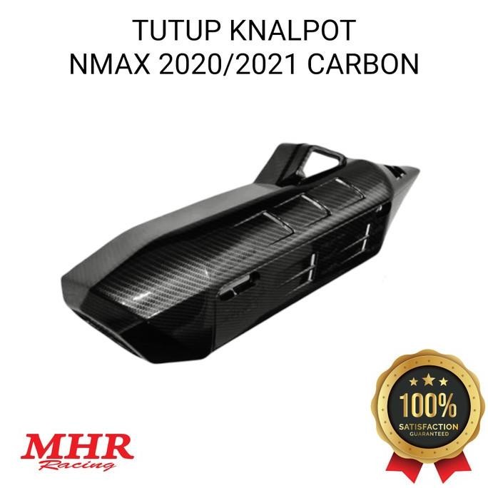 Tutup Knalpot All New Nmax Maximus MHR Racing Carbon Cover Knalpot