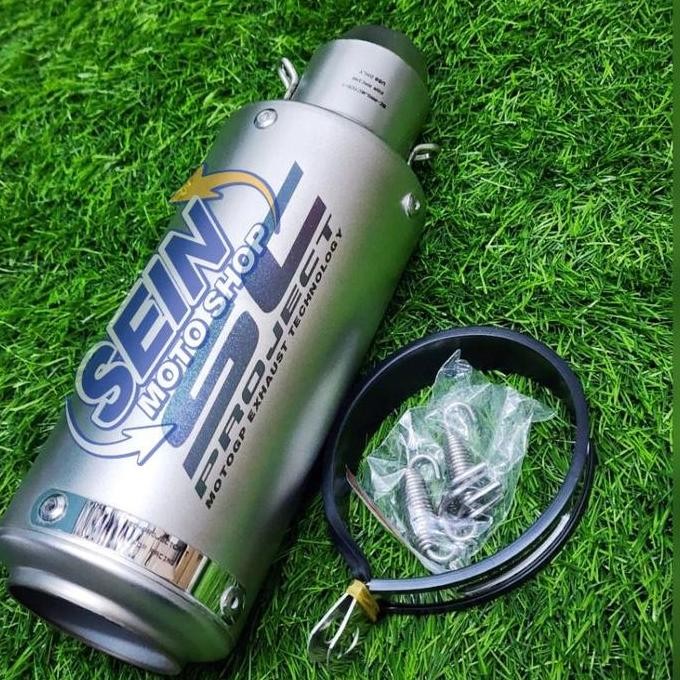 Slencer Knalpot Sc Project Import Grade Ori Carbon Jaring Titan