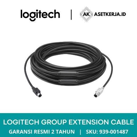 NEW Logitech Group Extended Cable 10M / 15M - ORIGINAL & GARANSI RESMI