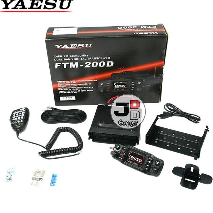 Grosir Rig Yaesu Ftm-200D Digital C4Fm Dual Band Airband Ori Ftm200D Ftm200