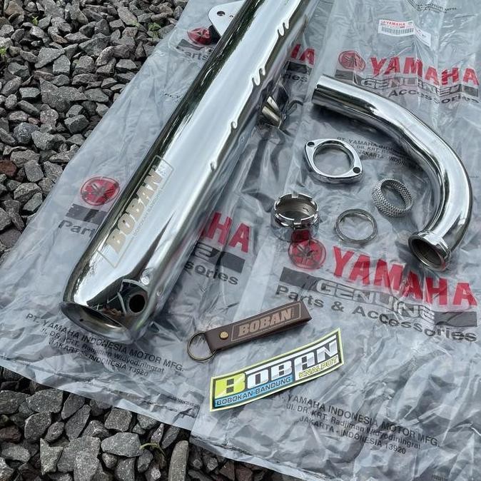 Boban Fullset Nuklir C33 C39 Knalpot Rx King Orinal Boban Knalpot