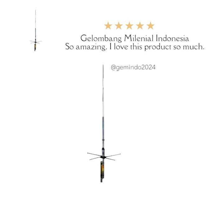 Murah Antena Radio Hustler G7 Original Vhf