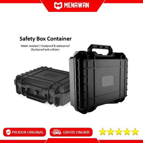 

Terlaris Safety Box Hard Case Container Tool Box Kotak Plastik Busa Anti Air