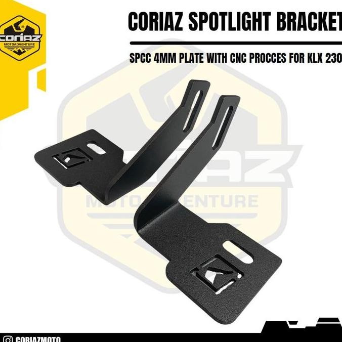 Breket Lampu tembak KLX 230 / SPOTLHT BRACKET KLX 230 R/SE/SM/S