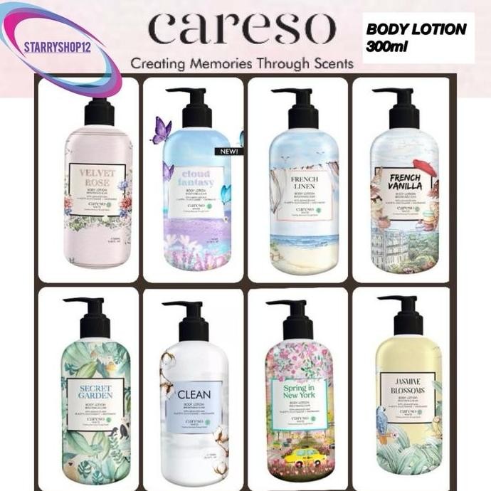 Careso BODY LOTION 300ml Brightening Body Lotion Fragrance lotion CARESO careso 300 ml all varian