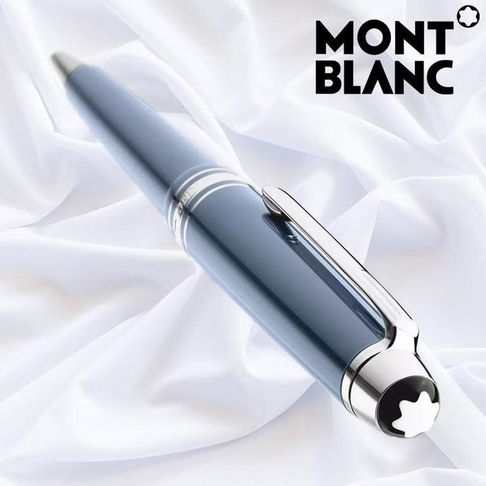 

TERBARU - MONTBLANC Glacier Ballpoint Blue Resin 129395 Original