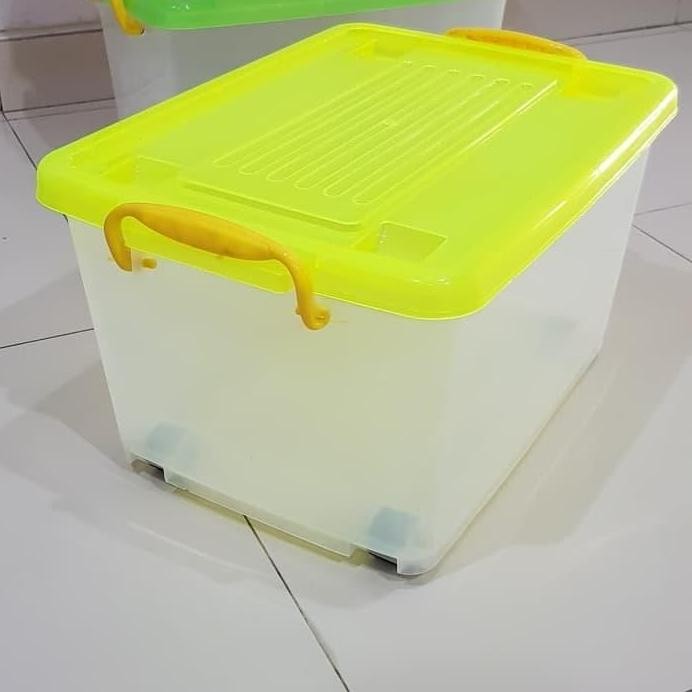 

Terlaris 40 Liter Container Box Kotak Penyimpanan 40Ltr Doremi Pakaian Barang