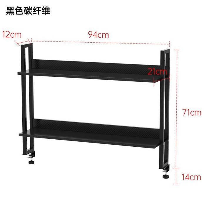 

Terlaris Olaf Bracket Storage Rack Fungsional Multingsi Clamp-On Desk Solid Afw