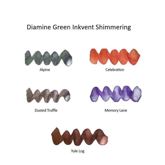 

TERLARIS - Diamine Inkvent Green Edition - Shimmer (50ml)