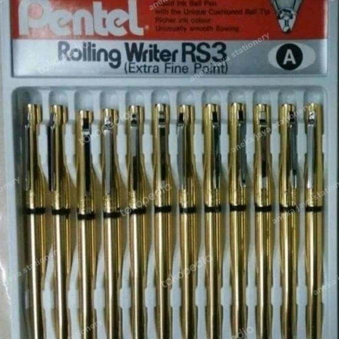 

TERMURAH - Bolpen/pulpen/ballpoint pentel RS3 original