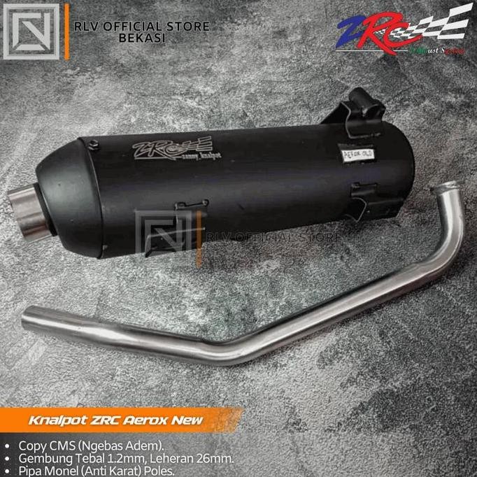 KNALPOT NMAX & AEROX NEW COPY CMS ZRC