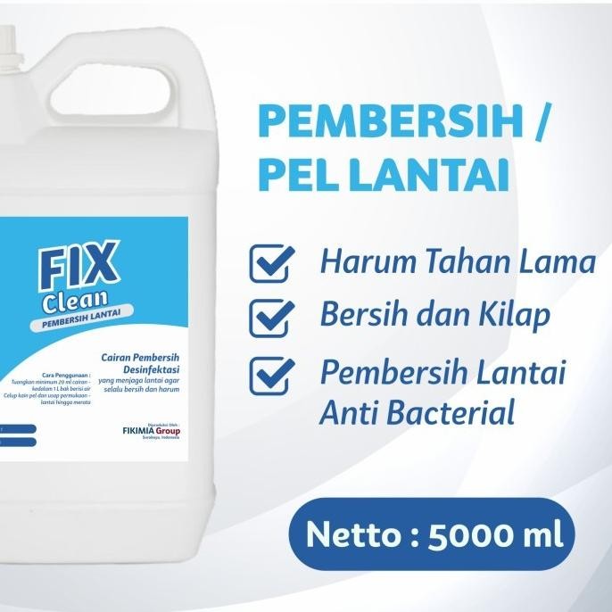 (Expert) Fix Clean pembersih pel lantai 5 liter