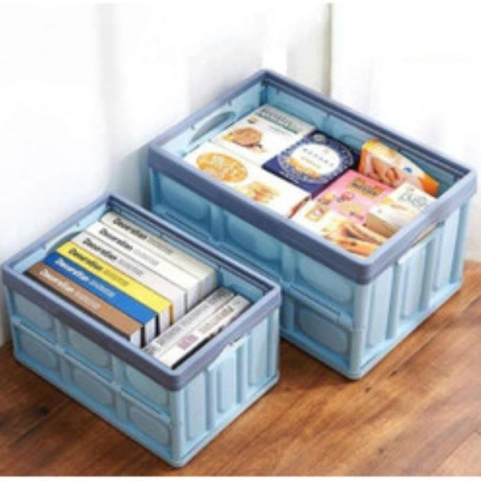 

Terlaris Ay Kotak Lipat Kontainer Plastik Serbaguna Storage Penyimpan 28 Liter